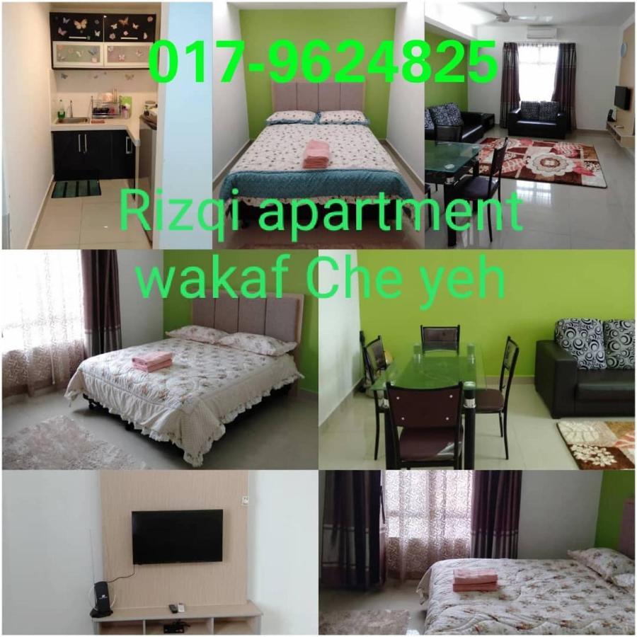 Risqi Apartment 2 Bedroom Wakaf Che Yeh コタバル エクステリア 写真