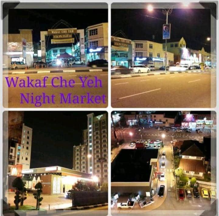 Risqi Apartment 2 Bedroom Wakaf Che Yeh コタバル エクステリア 写真